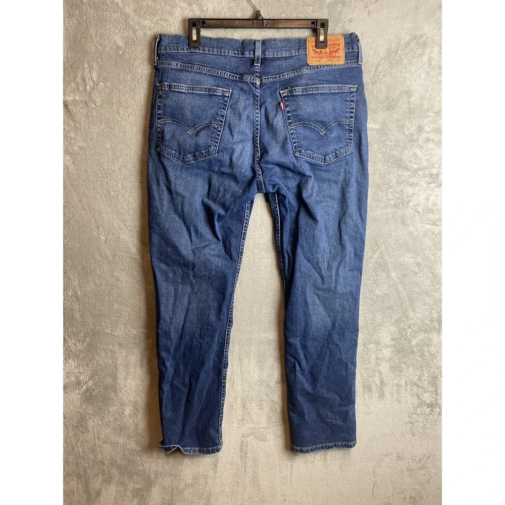 Levi's 514 Mens 36x30 Blue Denim Jeans